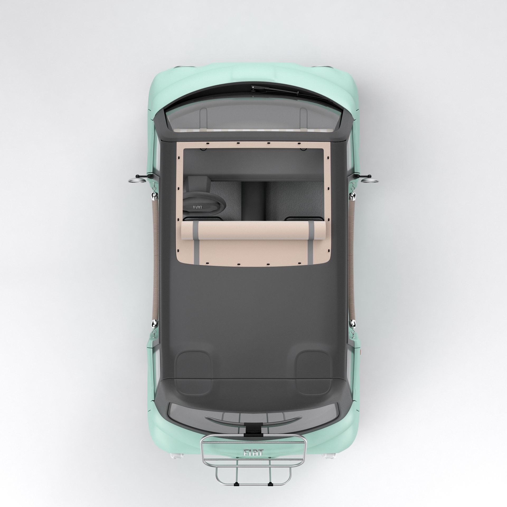 Fiat Topolino 2023 3D model_8