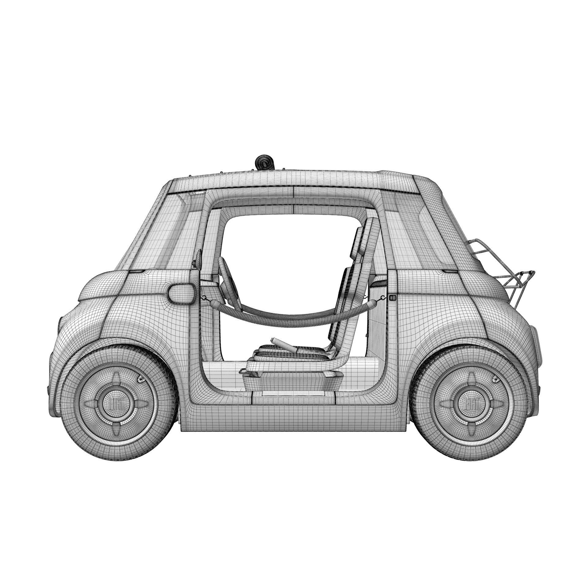 Fiat Topolino 2023 3D model_17
