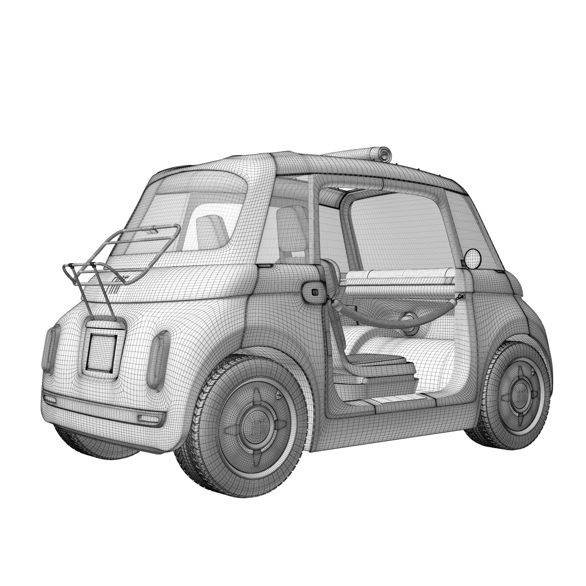 Fiat Topolino 2023 3D model_21