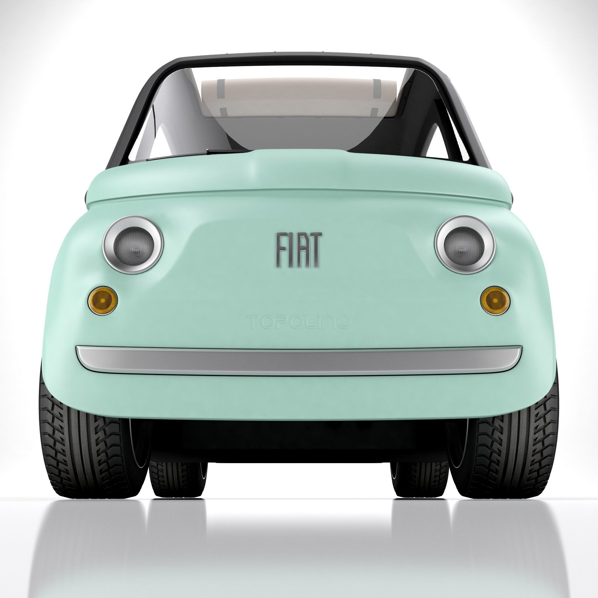 Fiat Topolino 2023 3D model_12