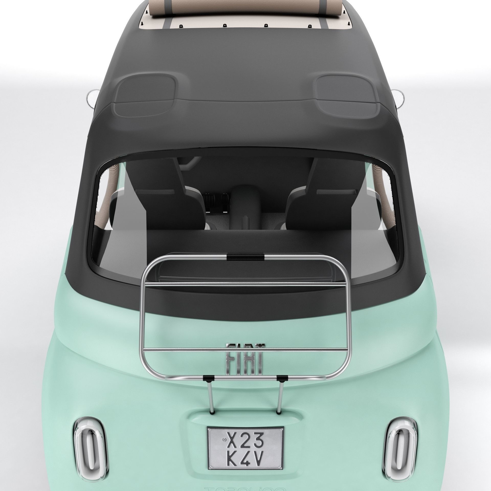 Fiat Topolino 2023 3D model_11