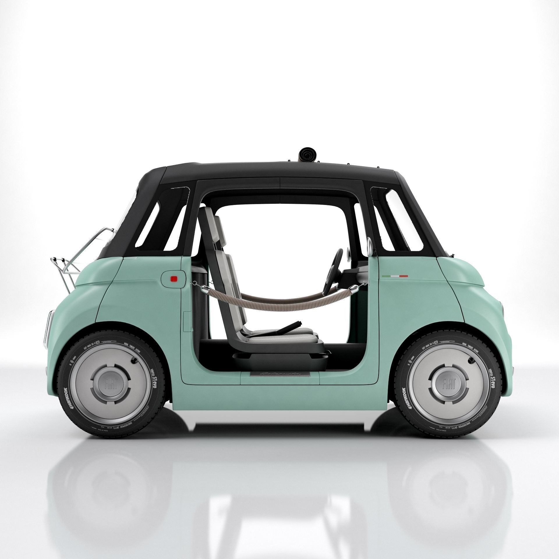 Fiat Topolino 2023 3D model_1
