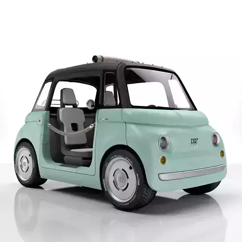 Fiat Topolino 2023 3D model