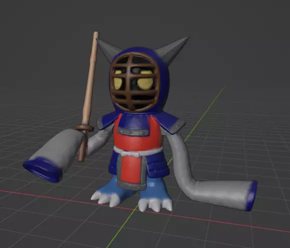 kotemon 3D print model_0