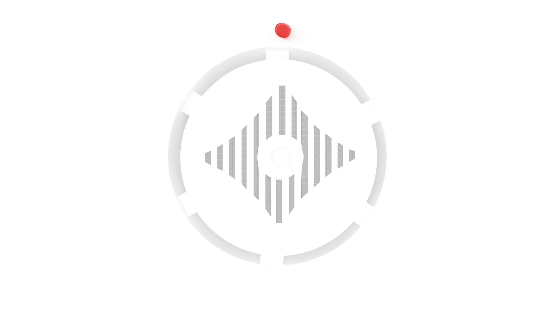 Smoke Detector 3D model_11