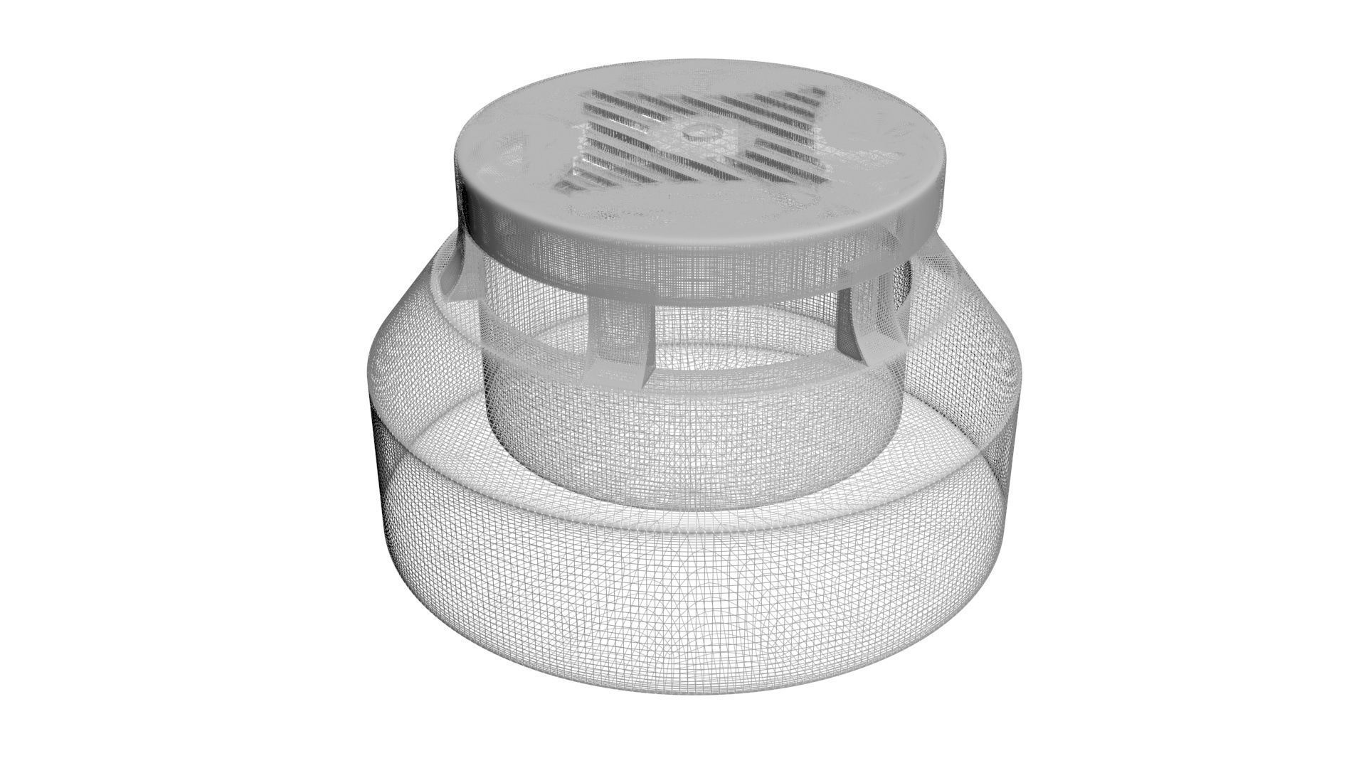 Smoke Detector 3D model_12