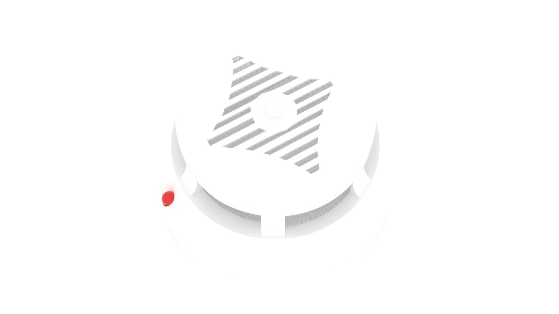 Smoke Detector 3D model_3