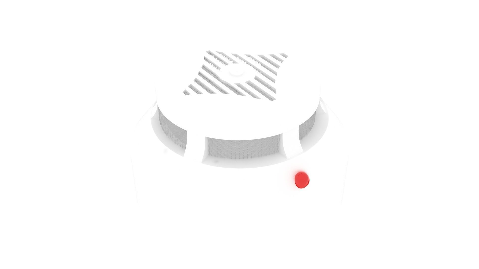 Smoke Detector 3D model_2