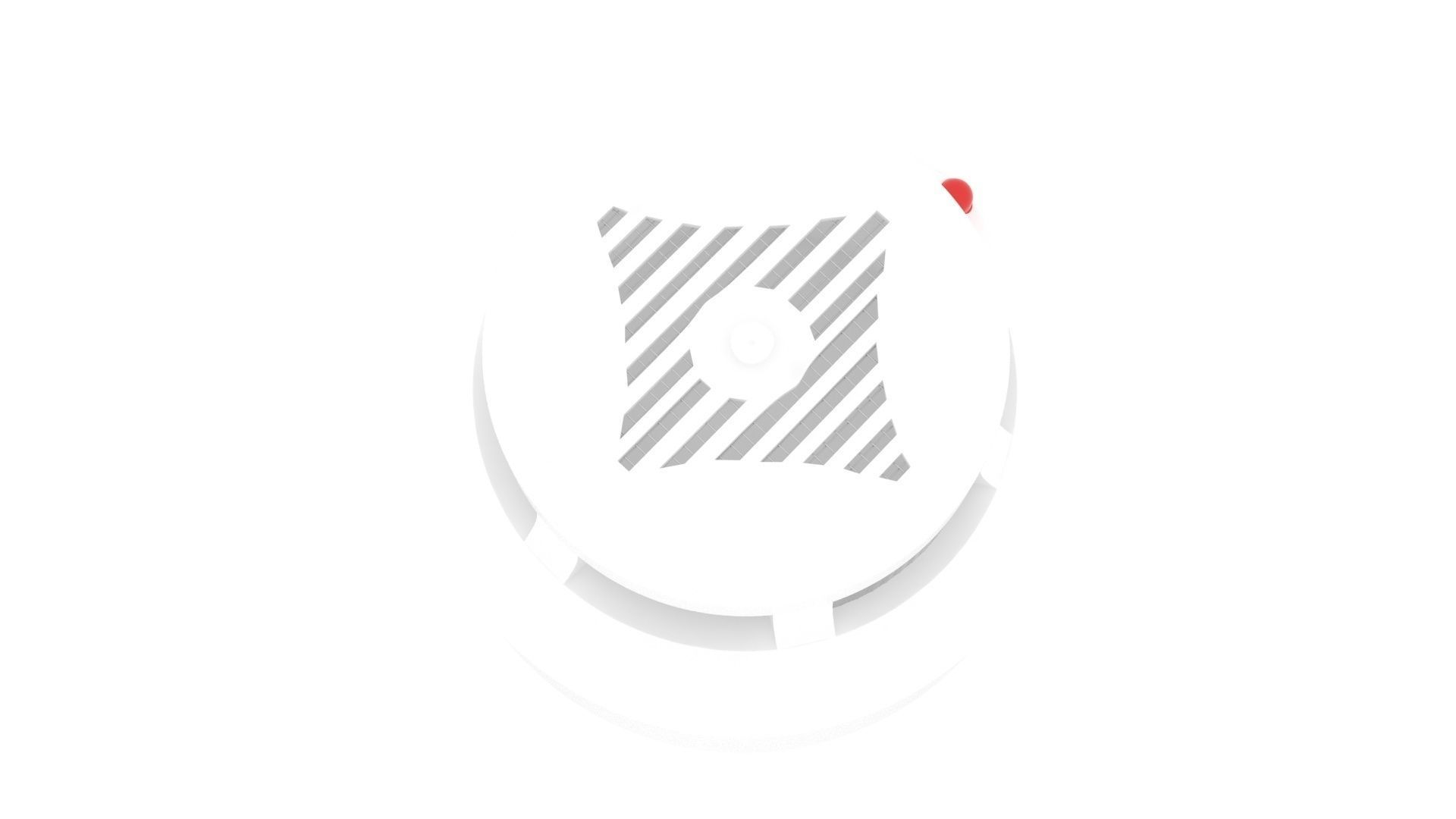 Smoke Detector 3D model_1