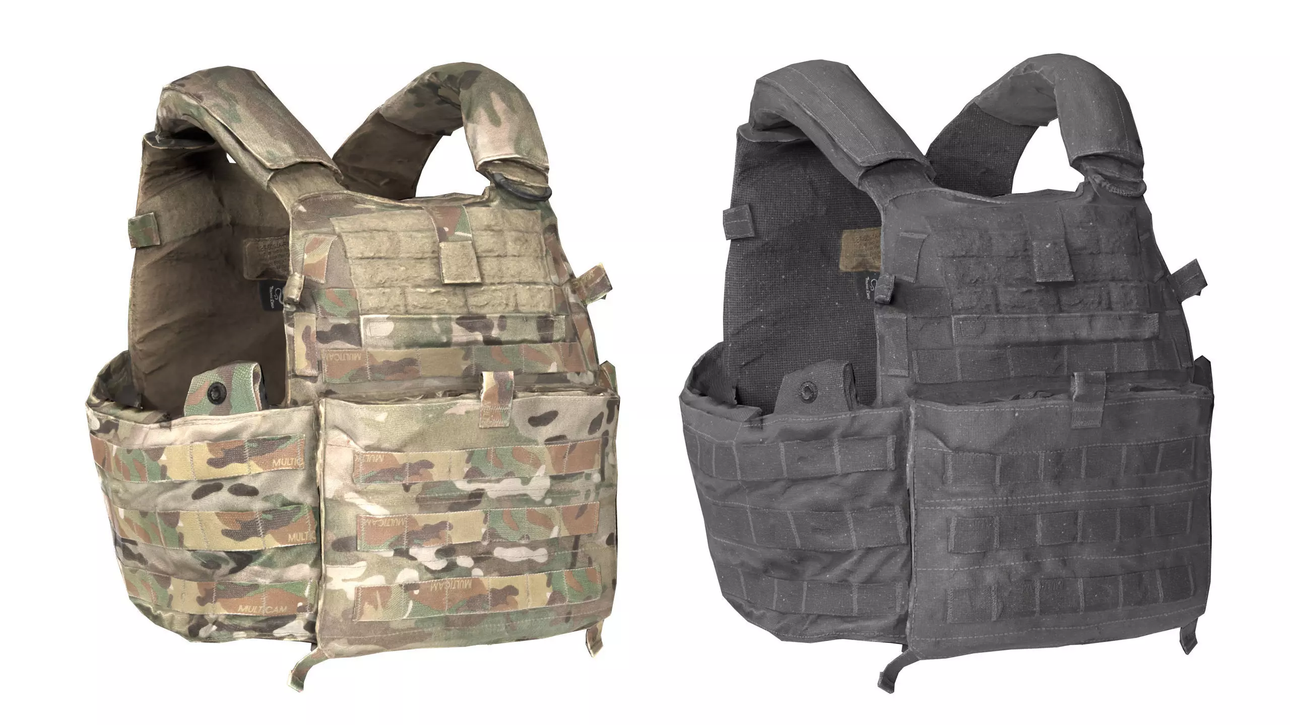 LBT 6094 PLATE CARRIER Low-poly 3D model_0