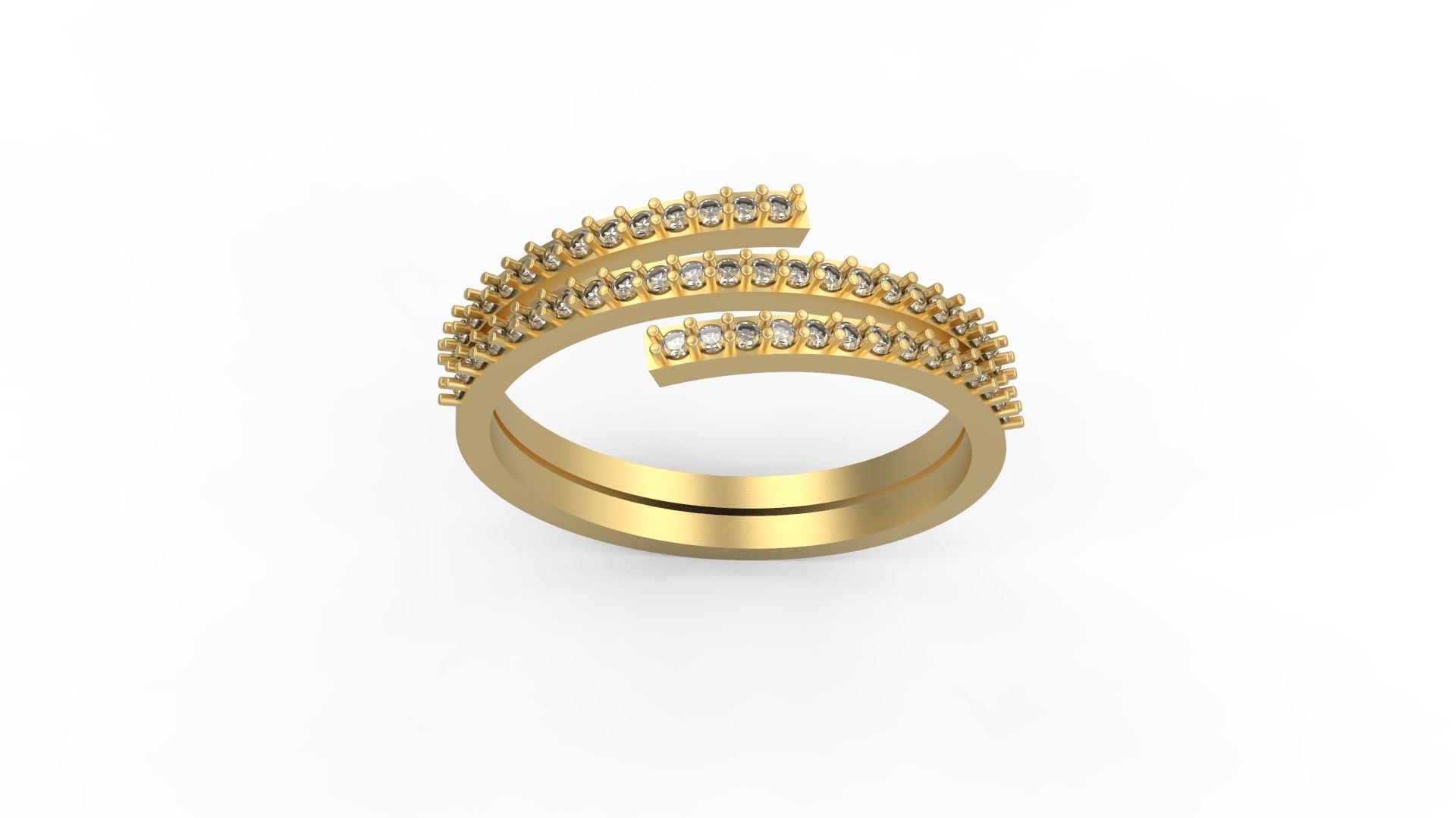 Minimalist Ring 776 3D print model_3