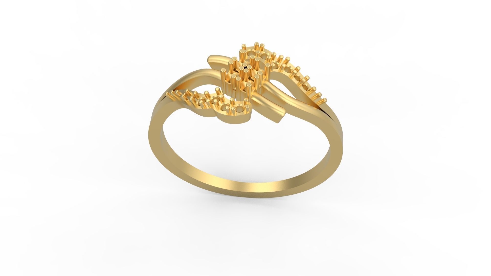 Minimalist Ring  774 3D print model_3