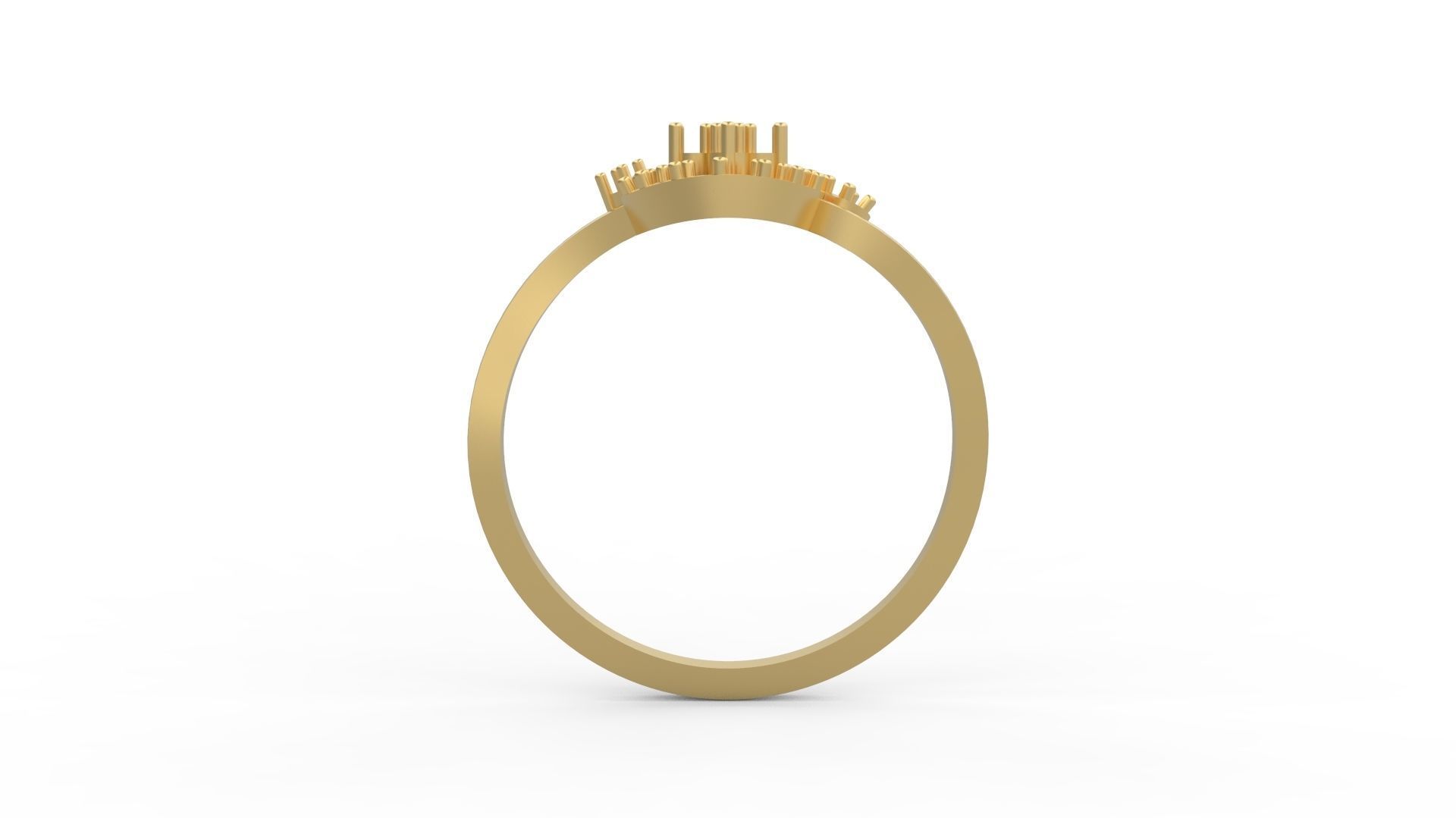 Minimalist Ring 773 3D print model_1