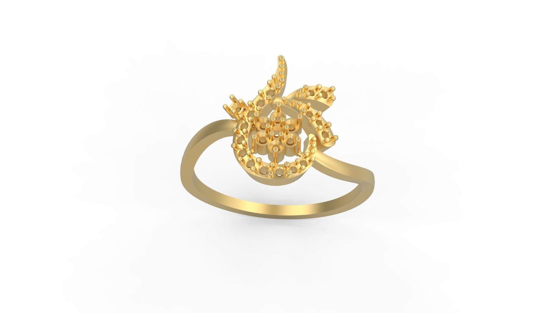 Minimalist Ring 773 3D print model_3