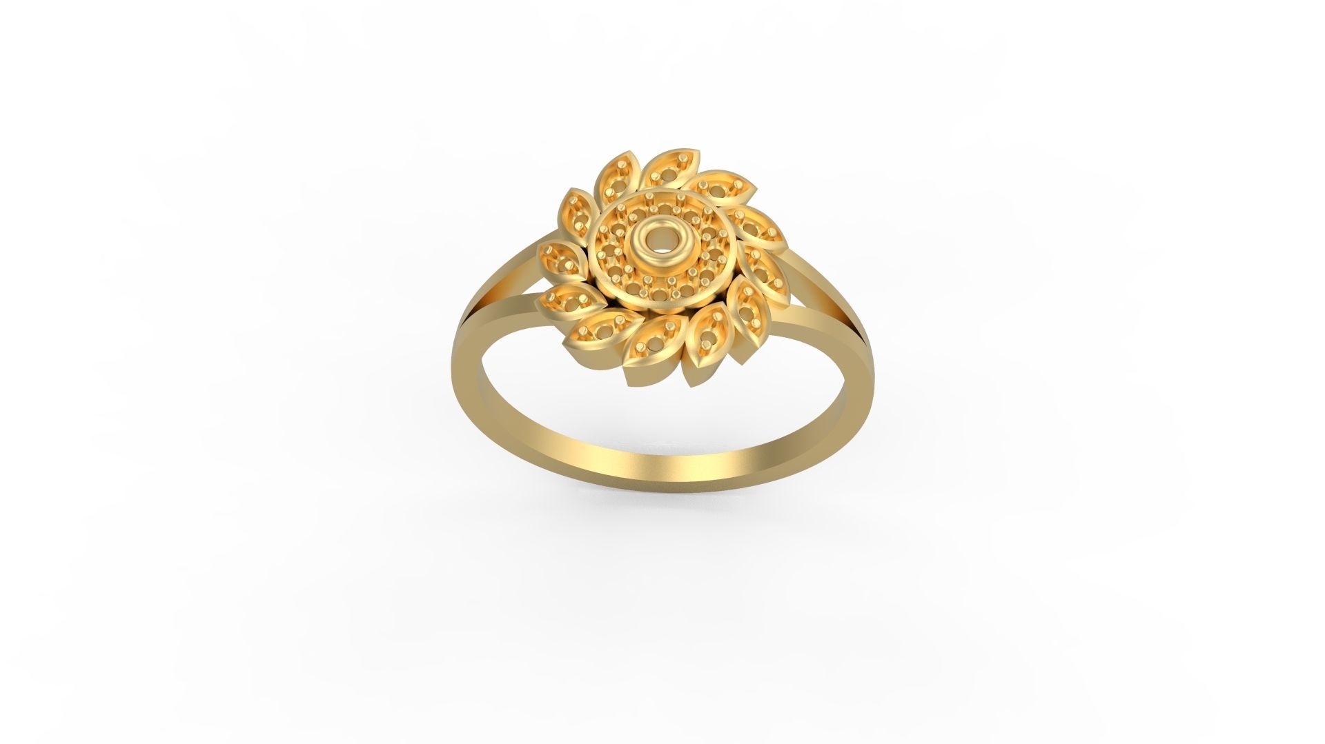 Minimalist Ring 769 3D print model_3