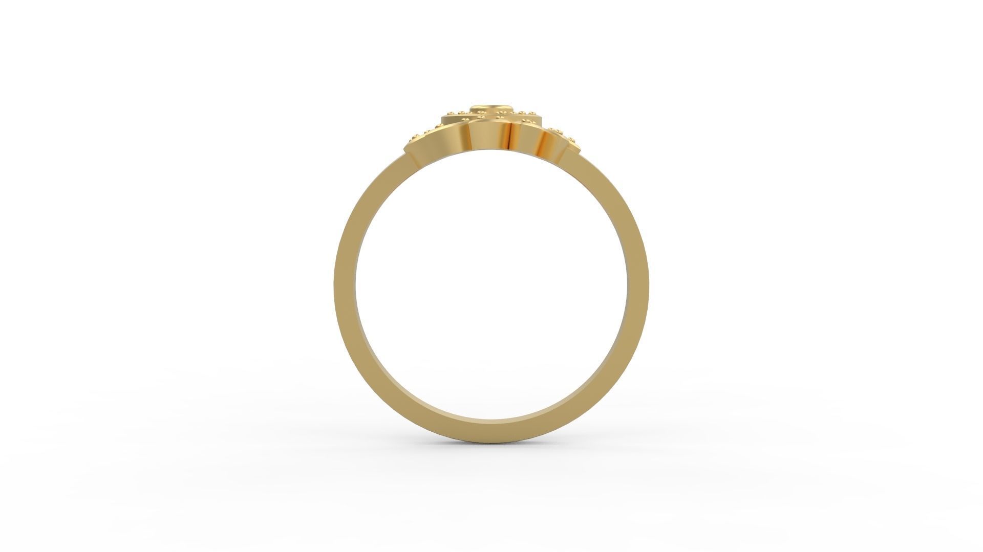 Minimalist Ring 769 3D print model_1