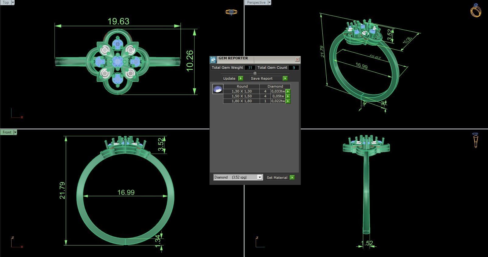 Minimalist Ring 765 3D print model_8