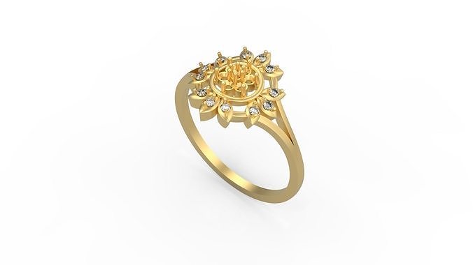 Minimalist Ring 764 3D print model