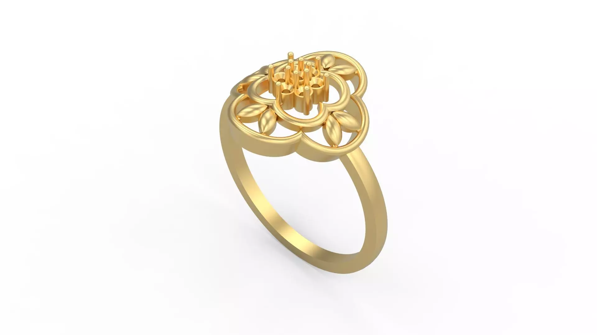 Minimalist Ring 762 3D print model_0