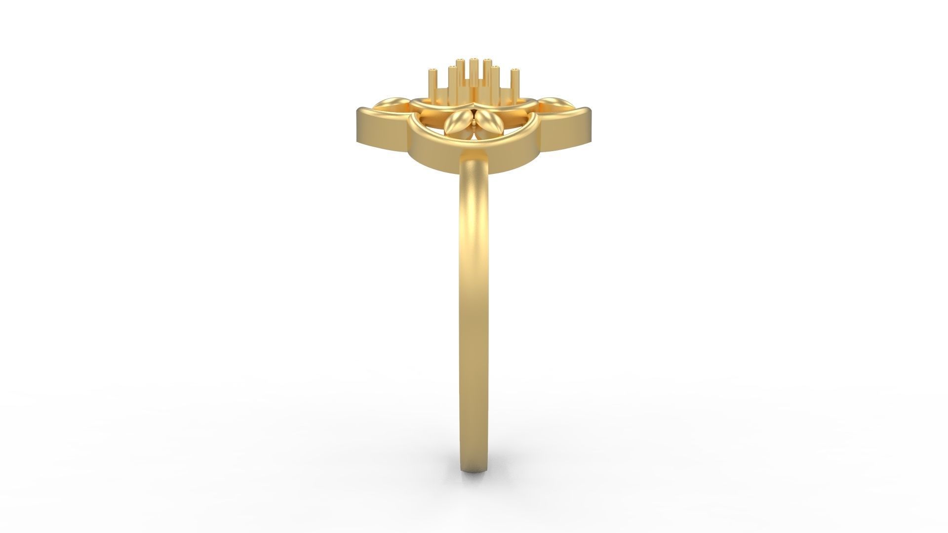 Minimalist Ring 762 3D print model_2