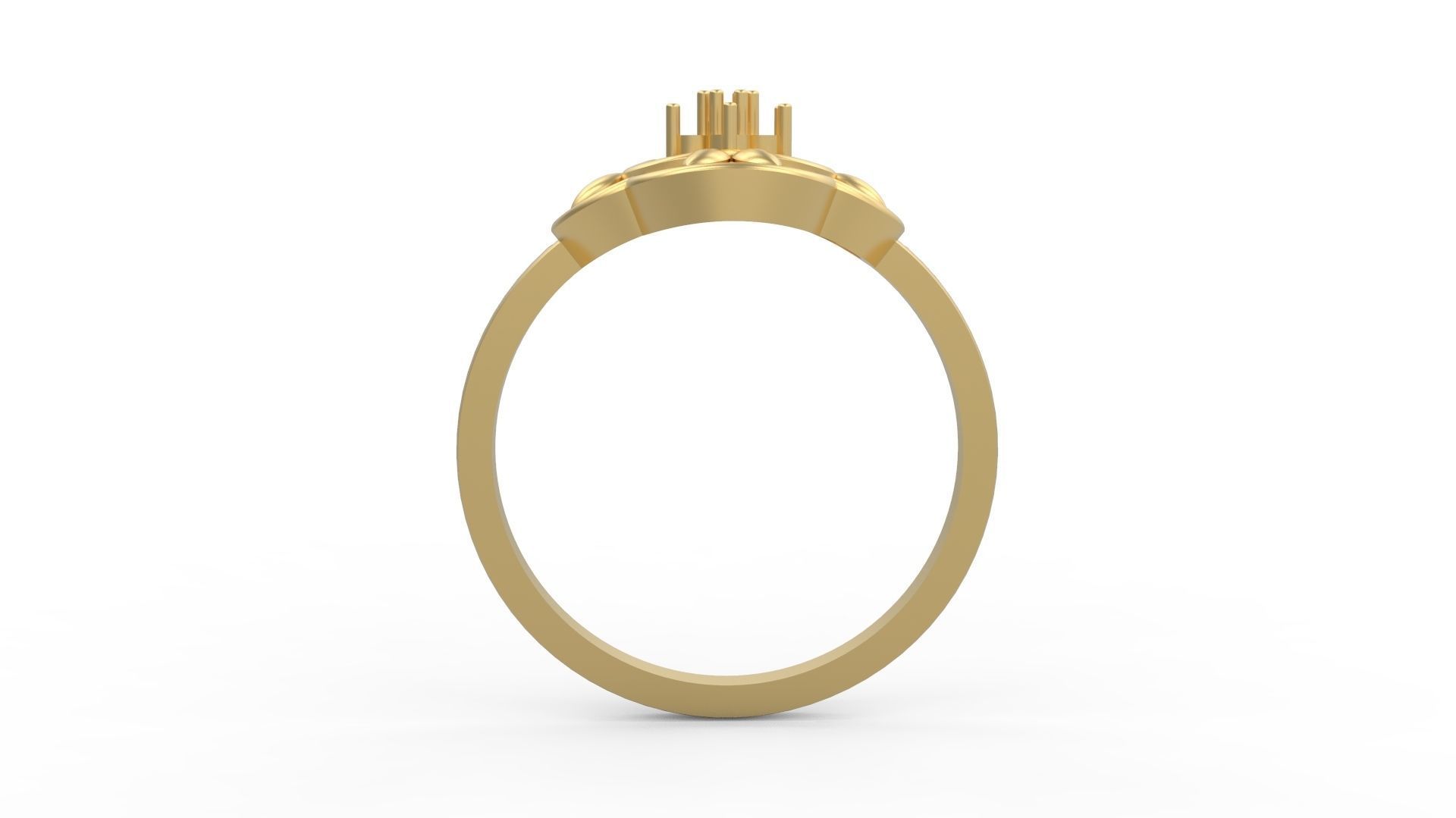 Minimalist Ring 762 3D print model_1