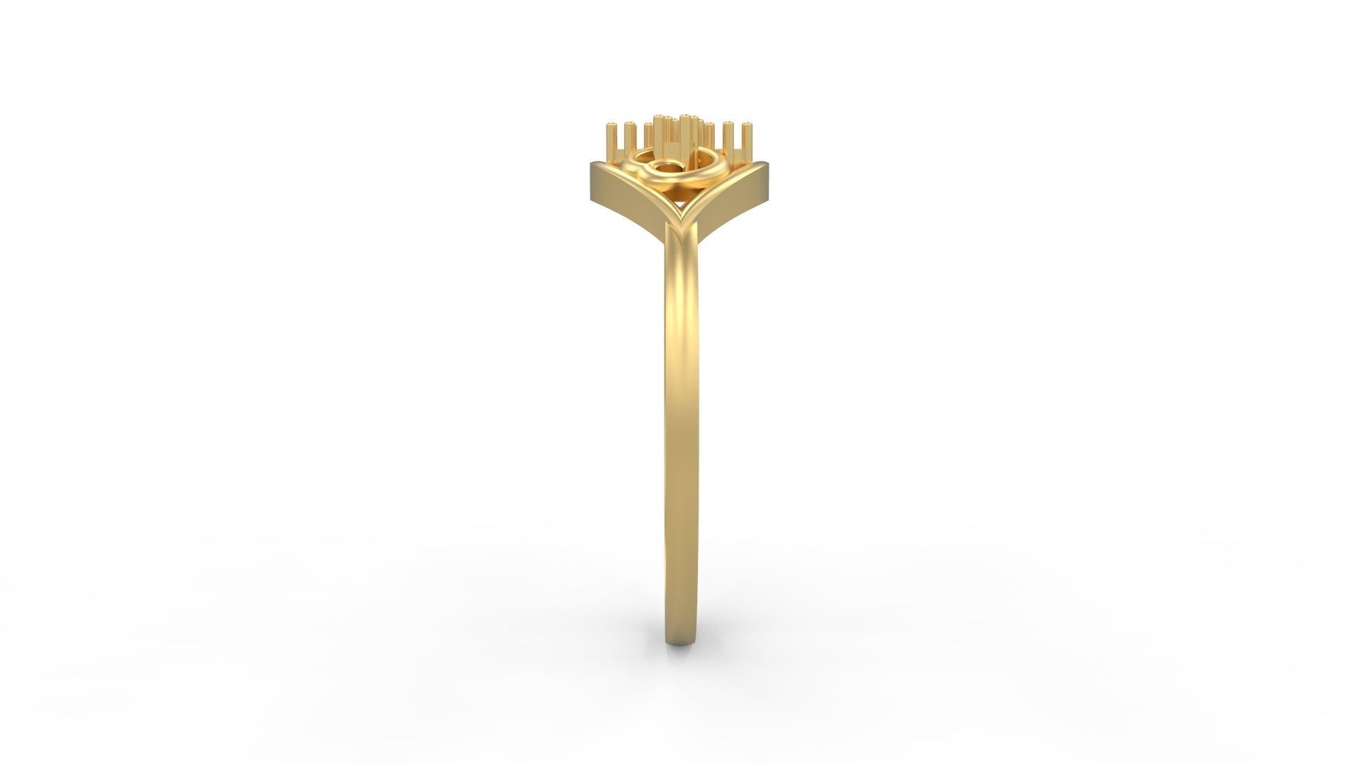 Minimalist Ring 761 3D print model_2