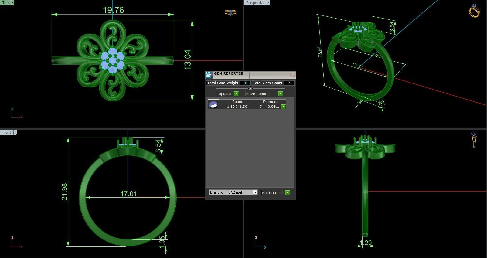 Minimalist Ring 790 3D print model_8