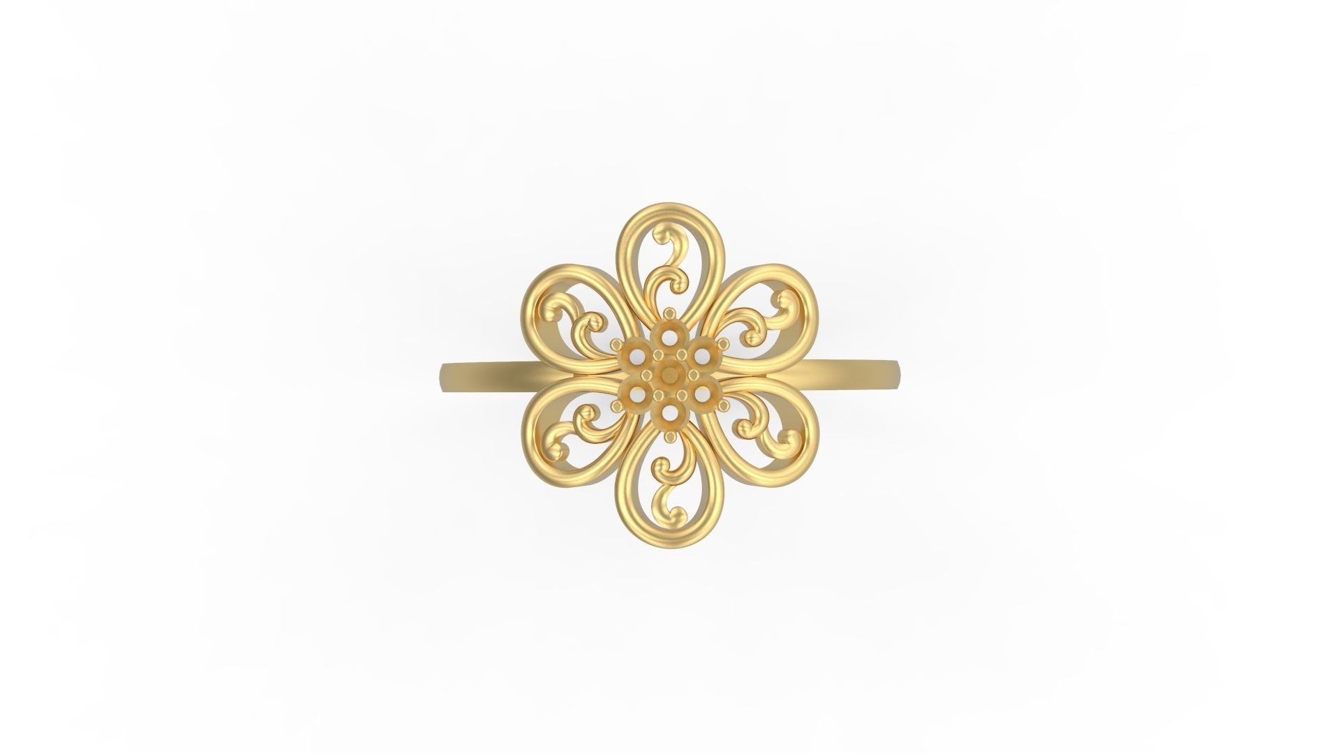 Minimalist Ring 790 3D print model_4