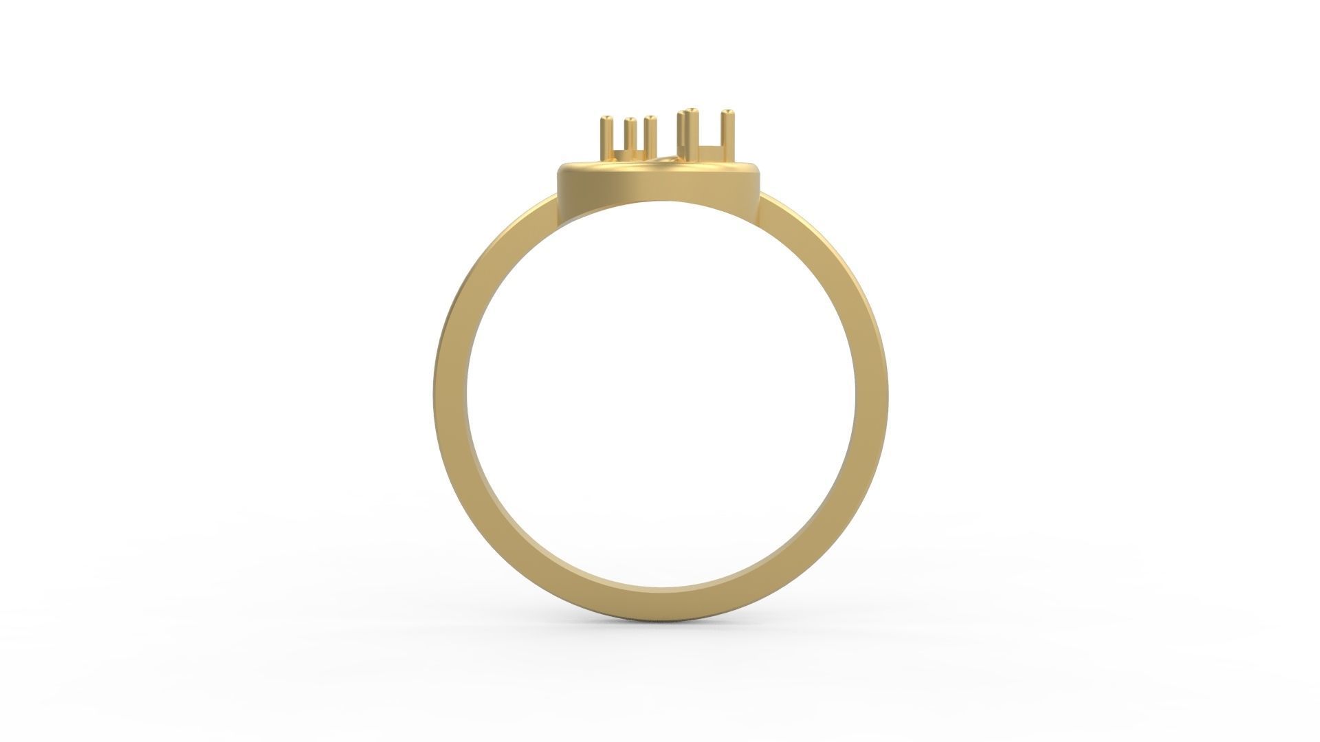 Minimalist Ring 759 3D print model_1