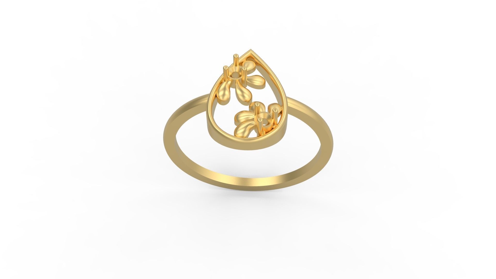Minimalist Ring 759 3D print model_3