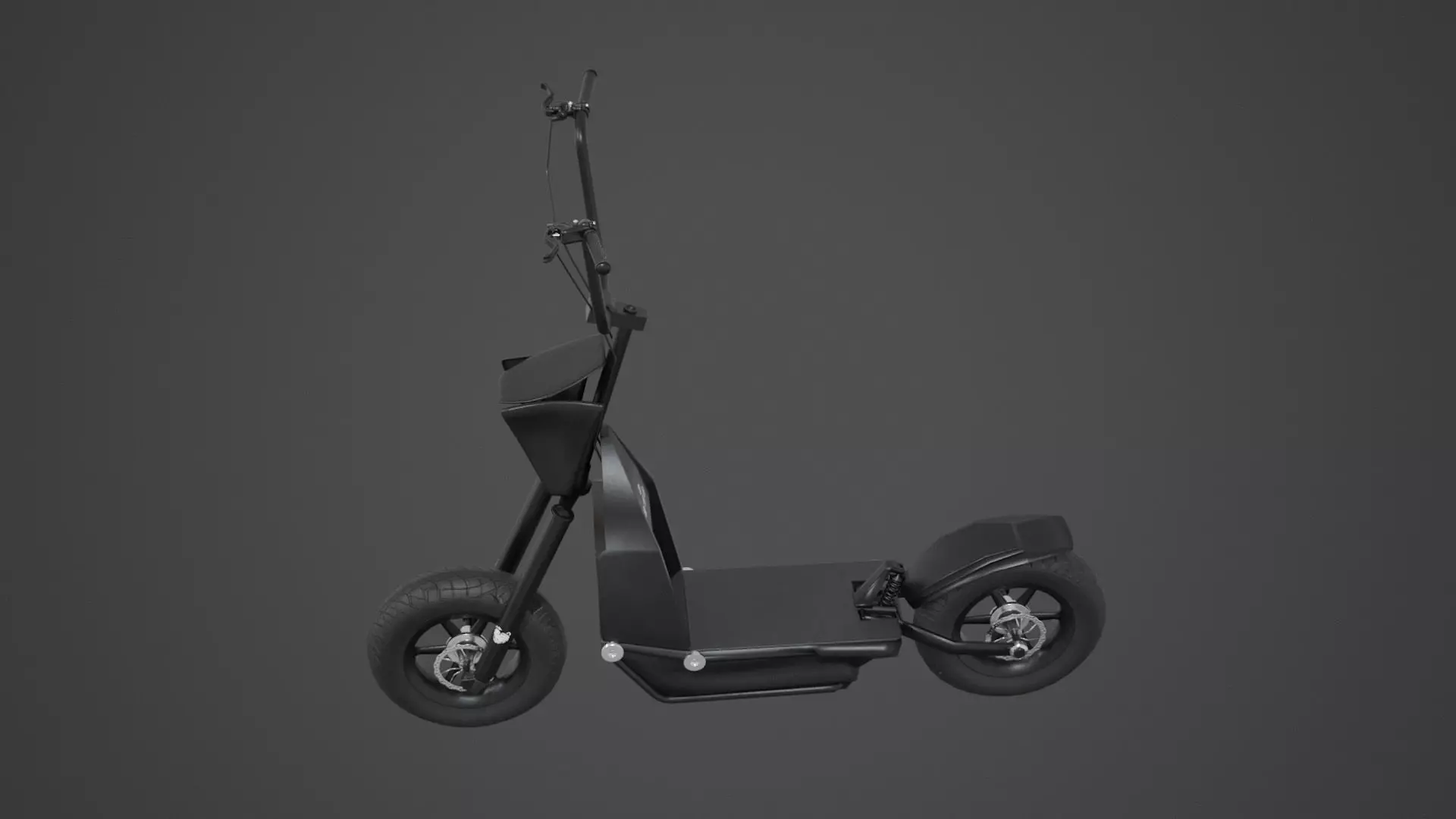 Mosphera 3 Electric scooter pbr 3D model_0