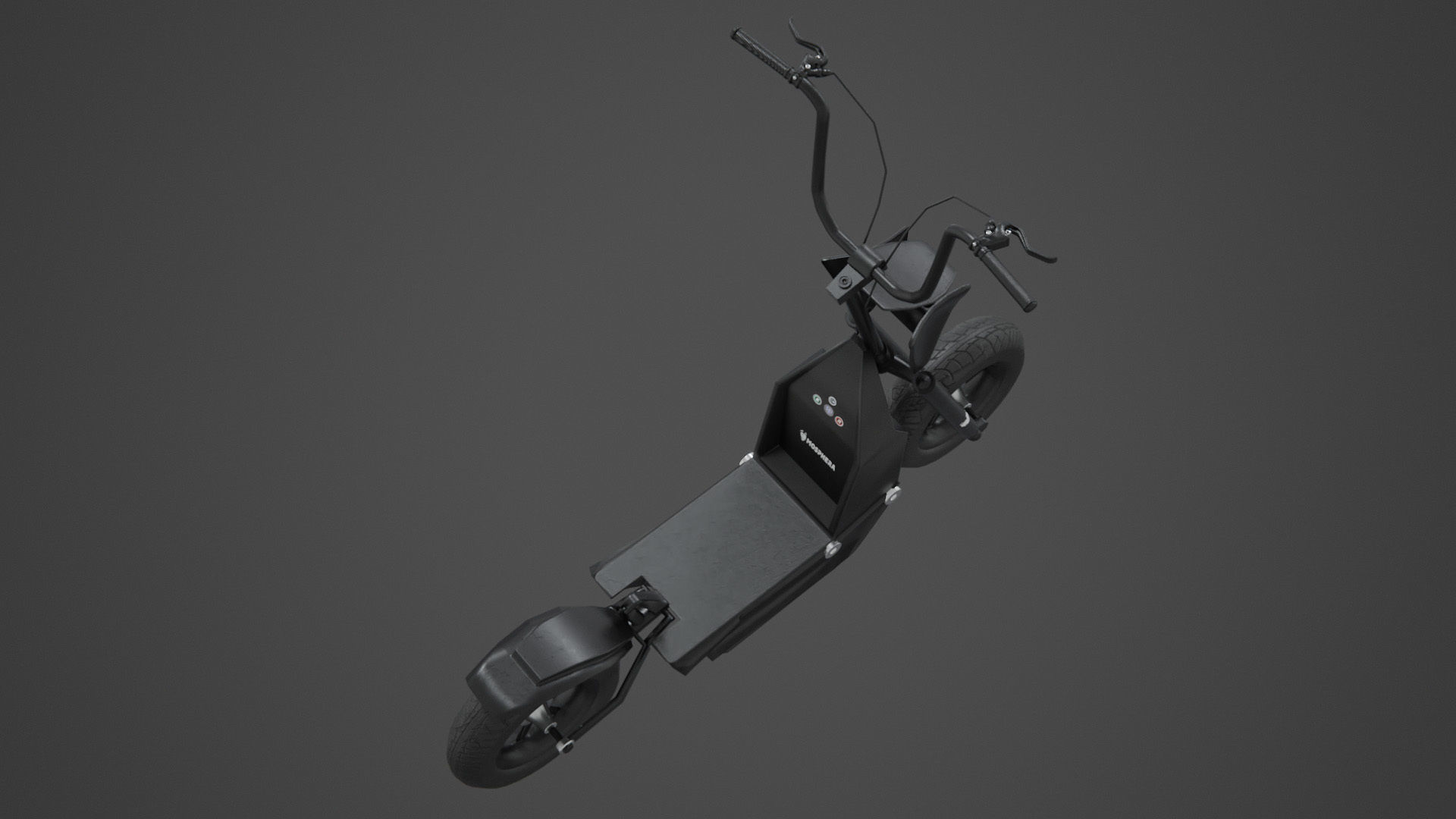 Mosphera 3 Electric scooter pbr 3D model_2