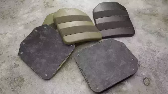 Armor Plate 3D model