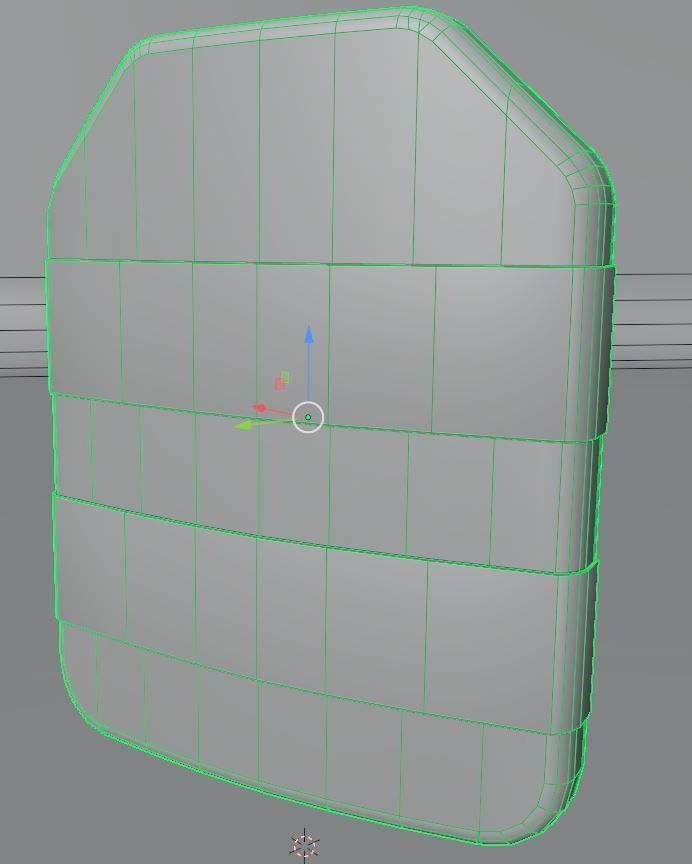 Armor Plate 3D model_9