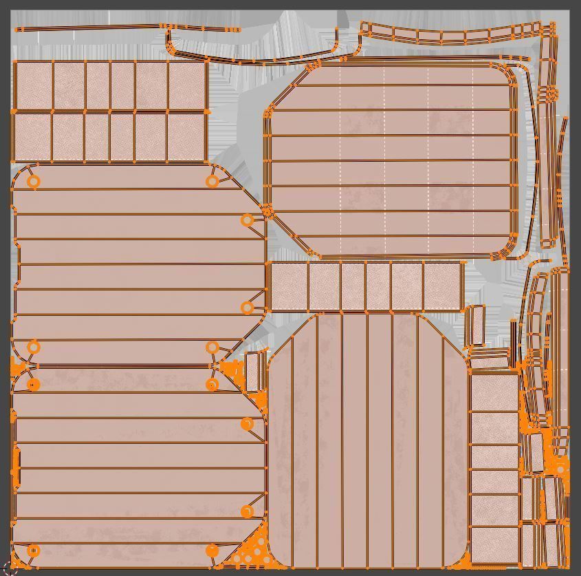 Armor Plate 3D model_11