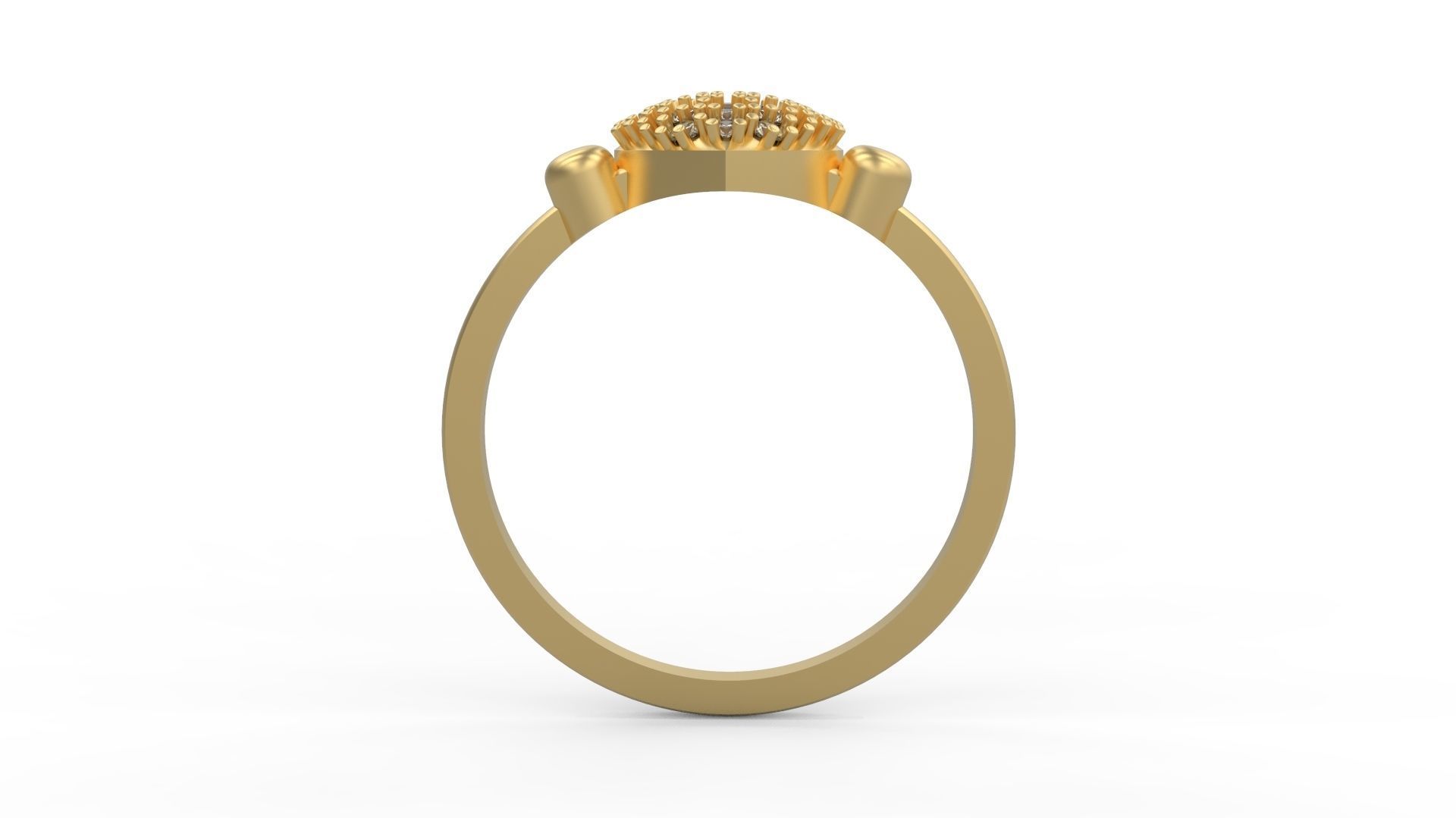 Minimalist Ring 801 3D print model_1