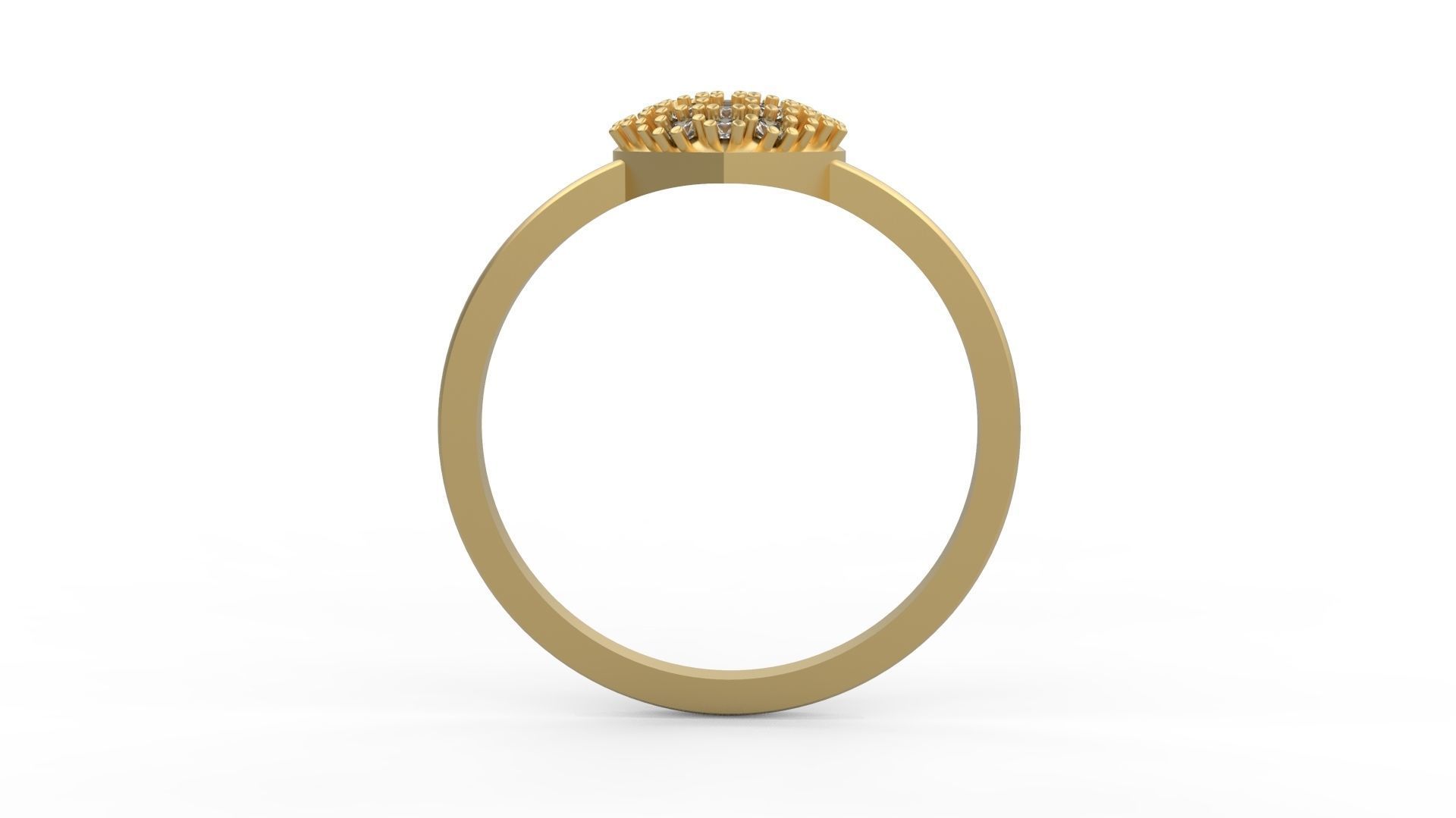 Minimalist Ring 803 3D print model_1