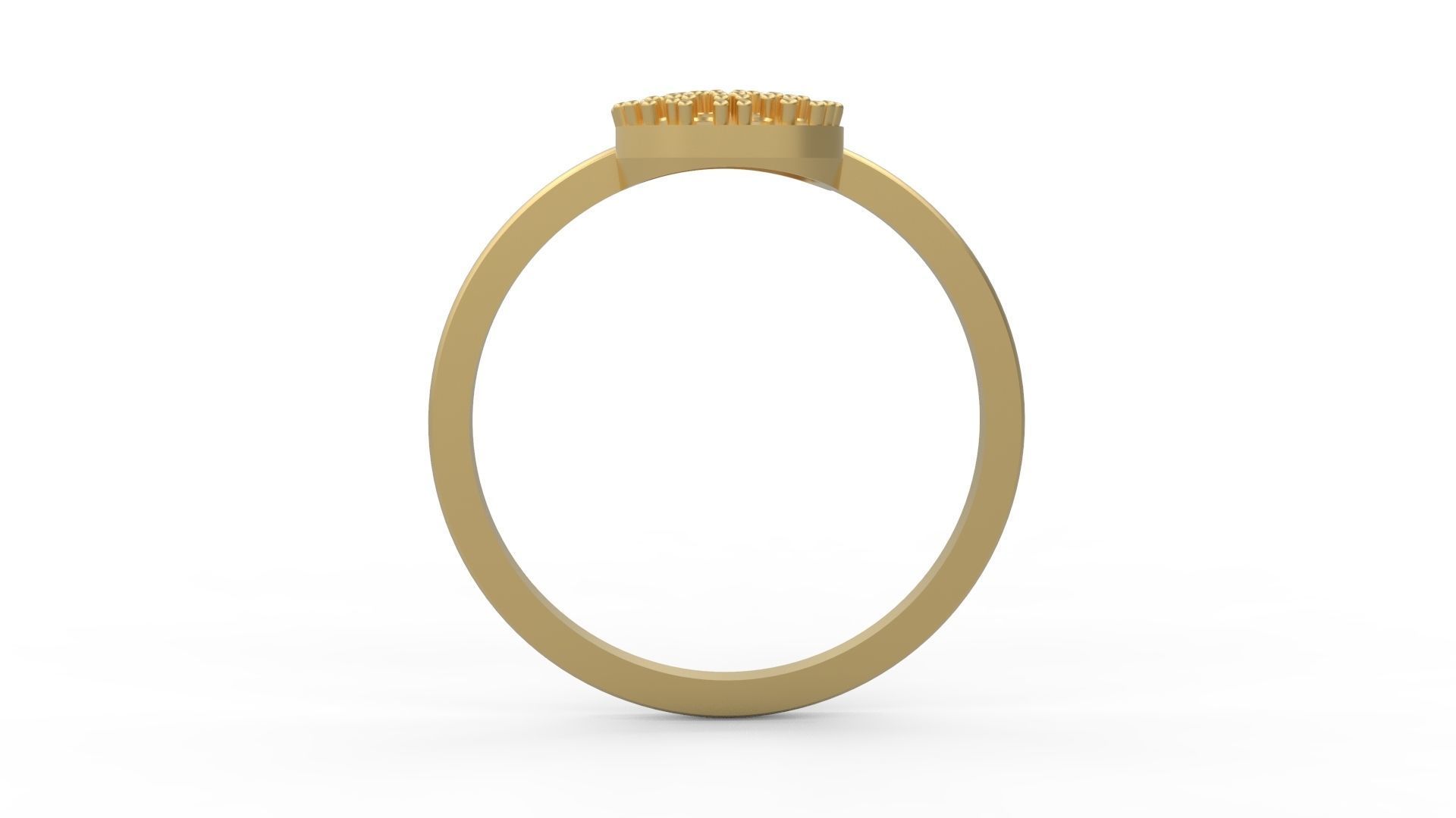 Minimalist Ring 804 3D print model_1