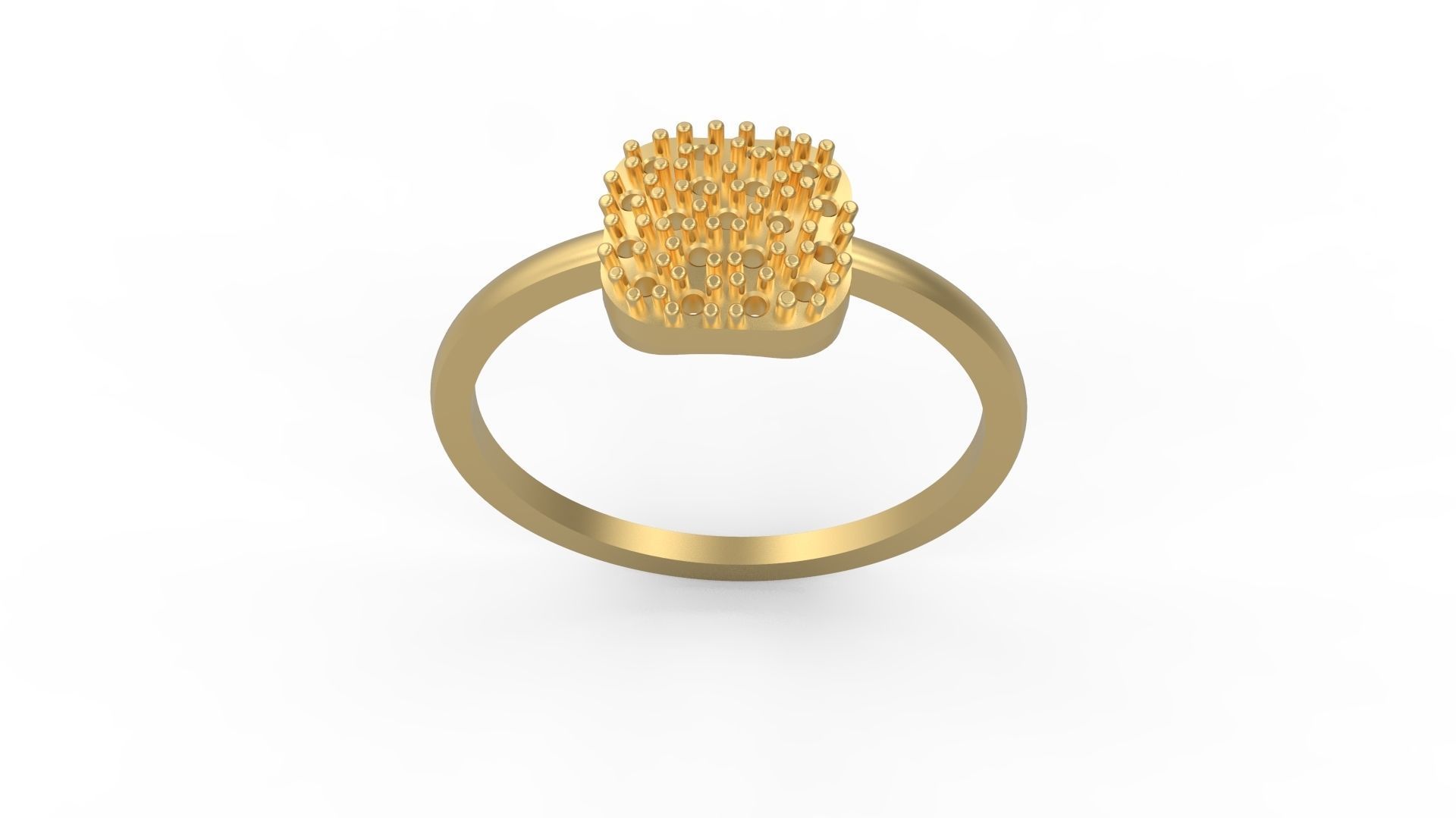 Minimalist Ring 804 3D print model_3