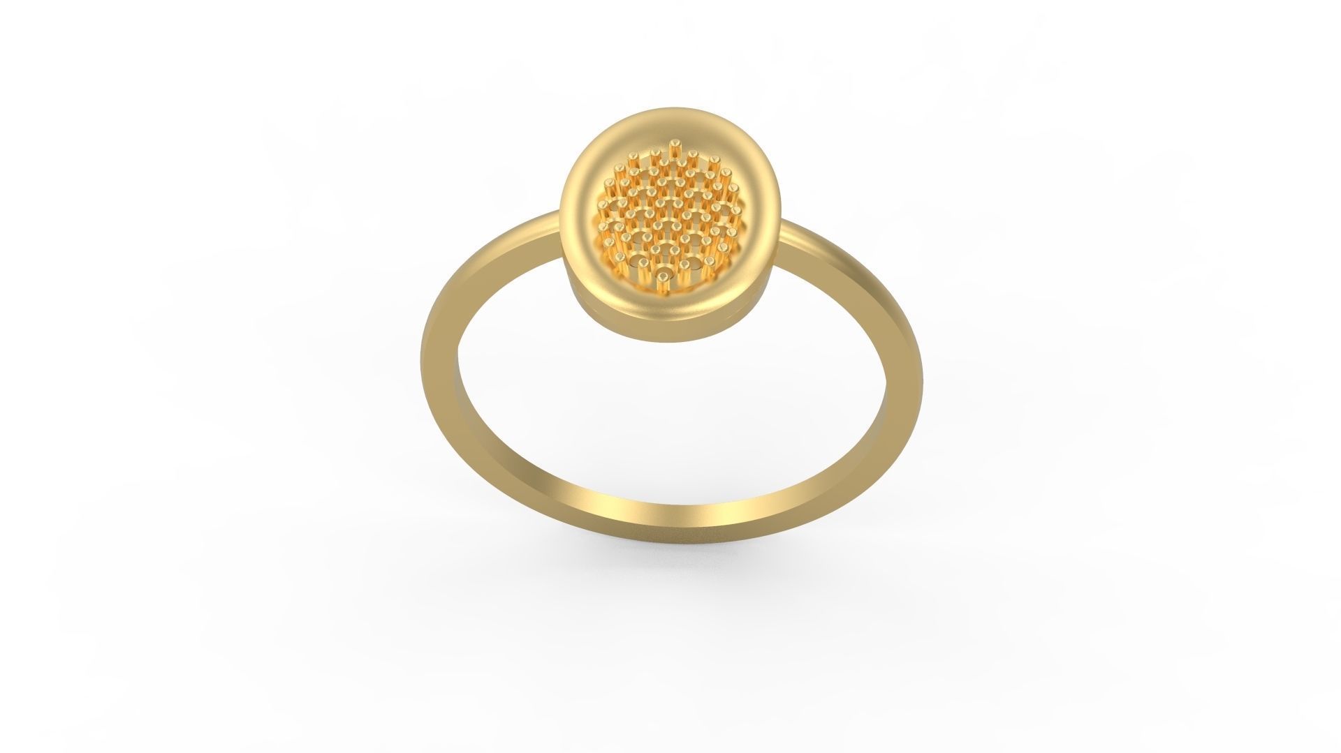 Minimalist Ring 812 3D print model_3