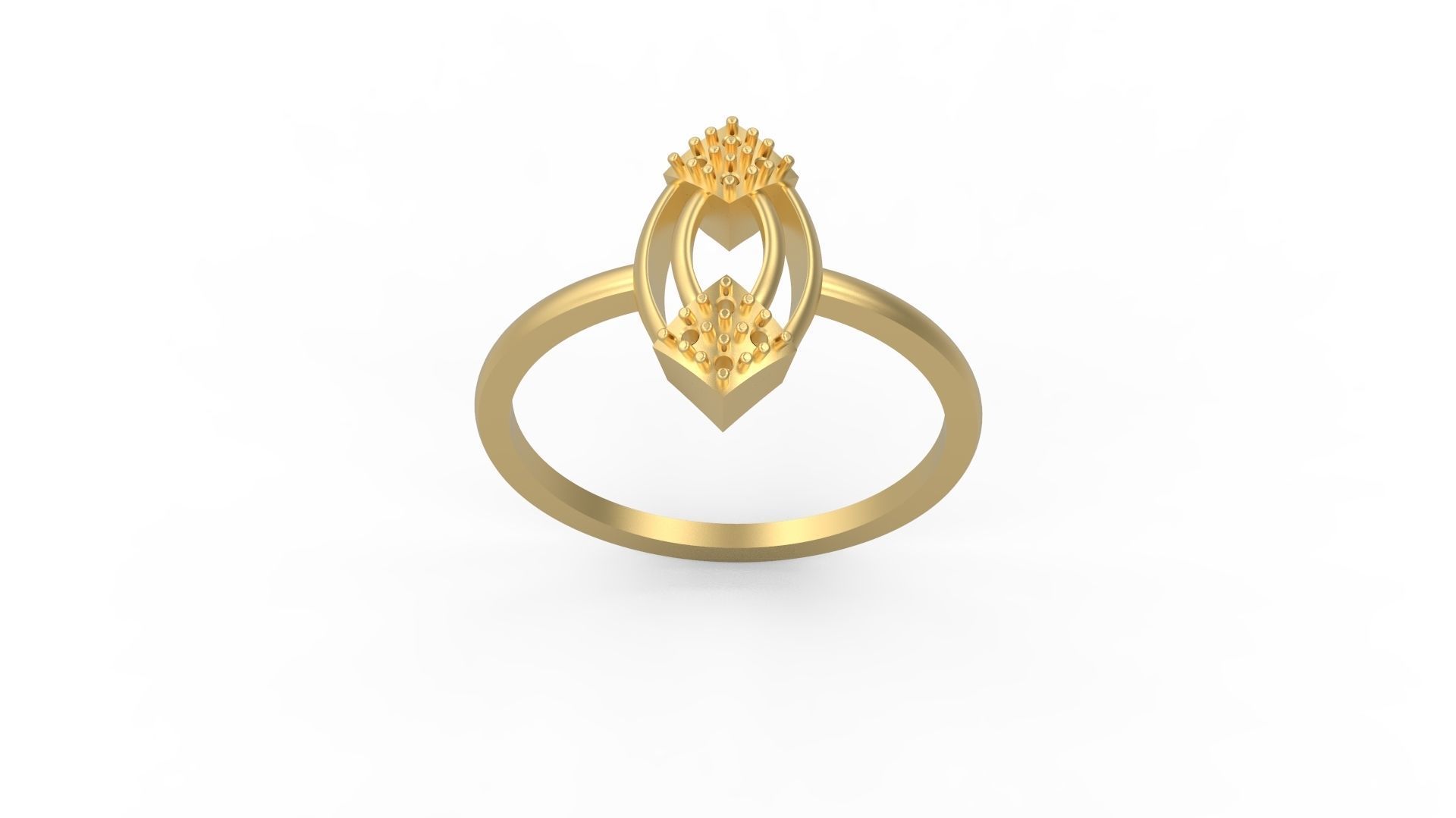 Minimalist Ring 815 3D print model_5