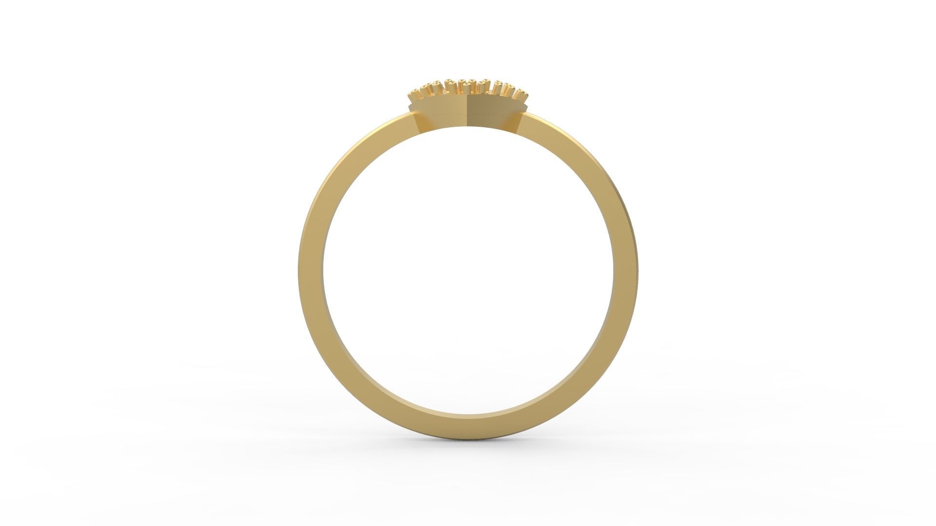Minimalist Ring 897 3D print model_1
