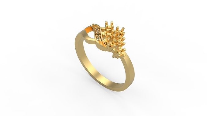 Minimalist Ring 909 3D print model