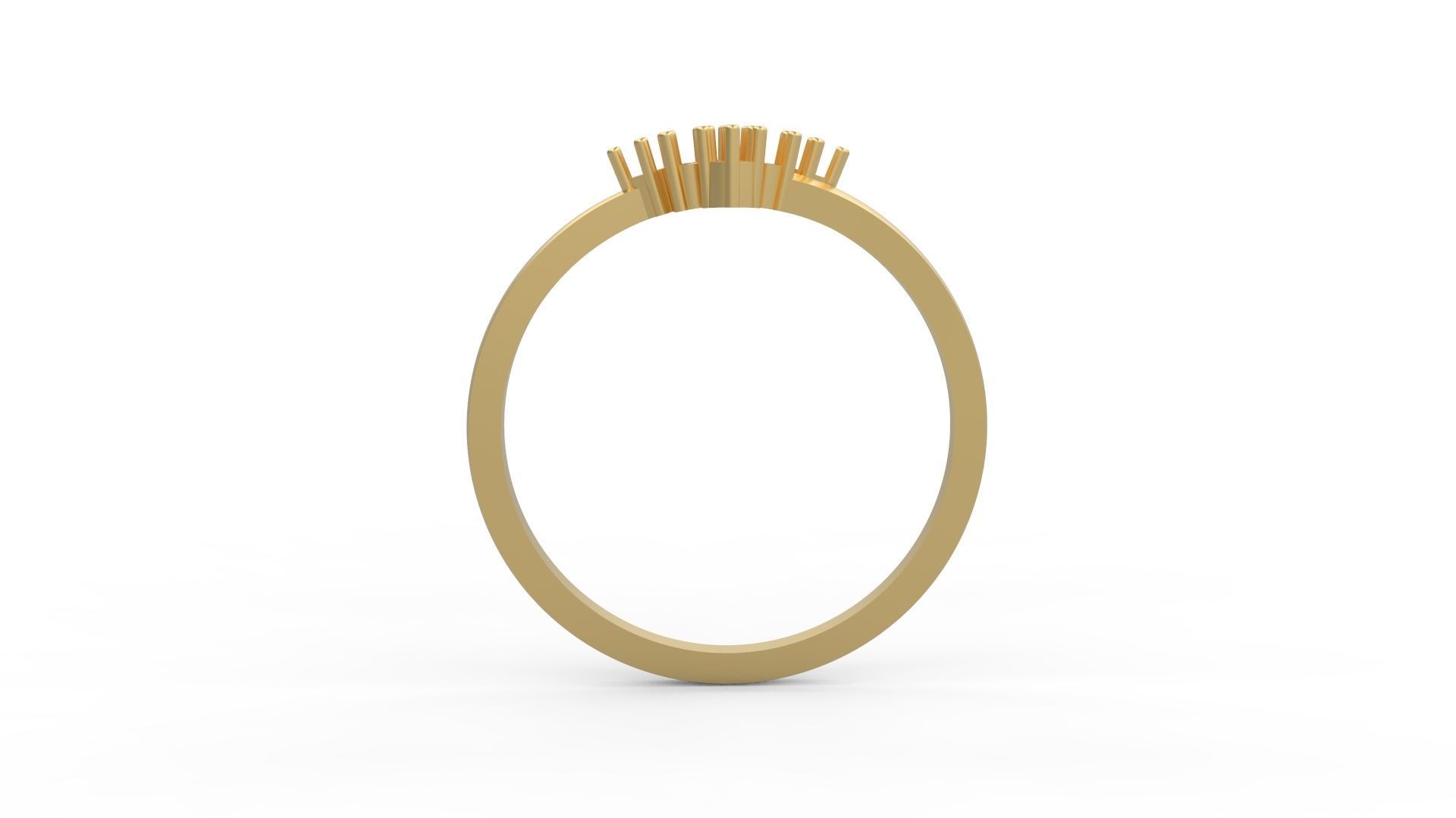 Minimalist Ring 910 3D print model_1