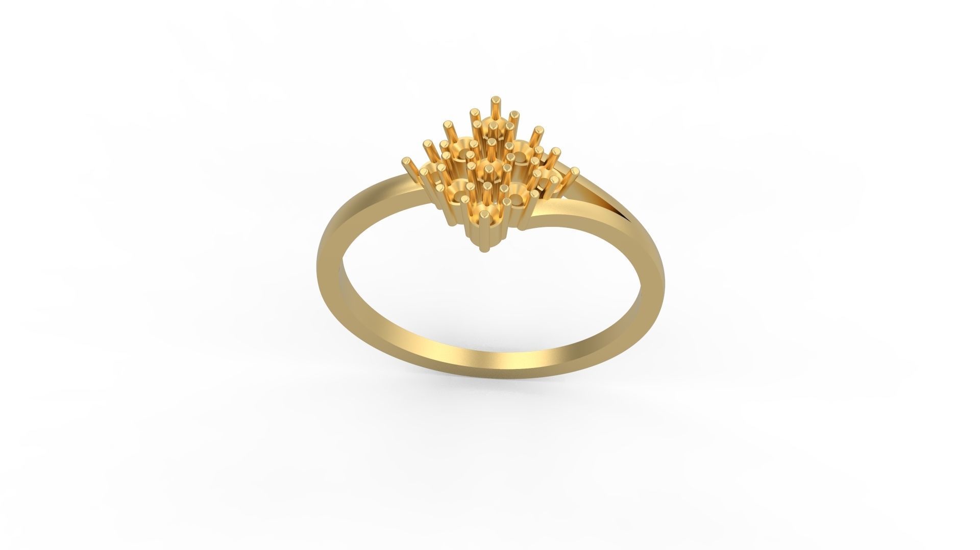 Minimalist Ring 910 3D print model_3