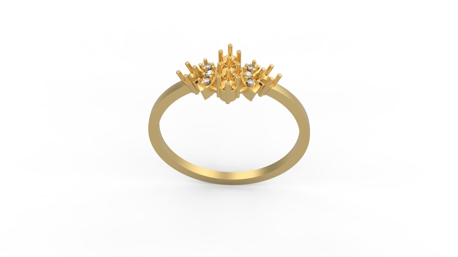 Minimalist Ring 912 3D print model_3