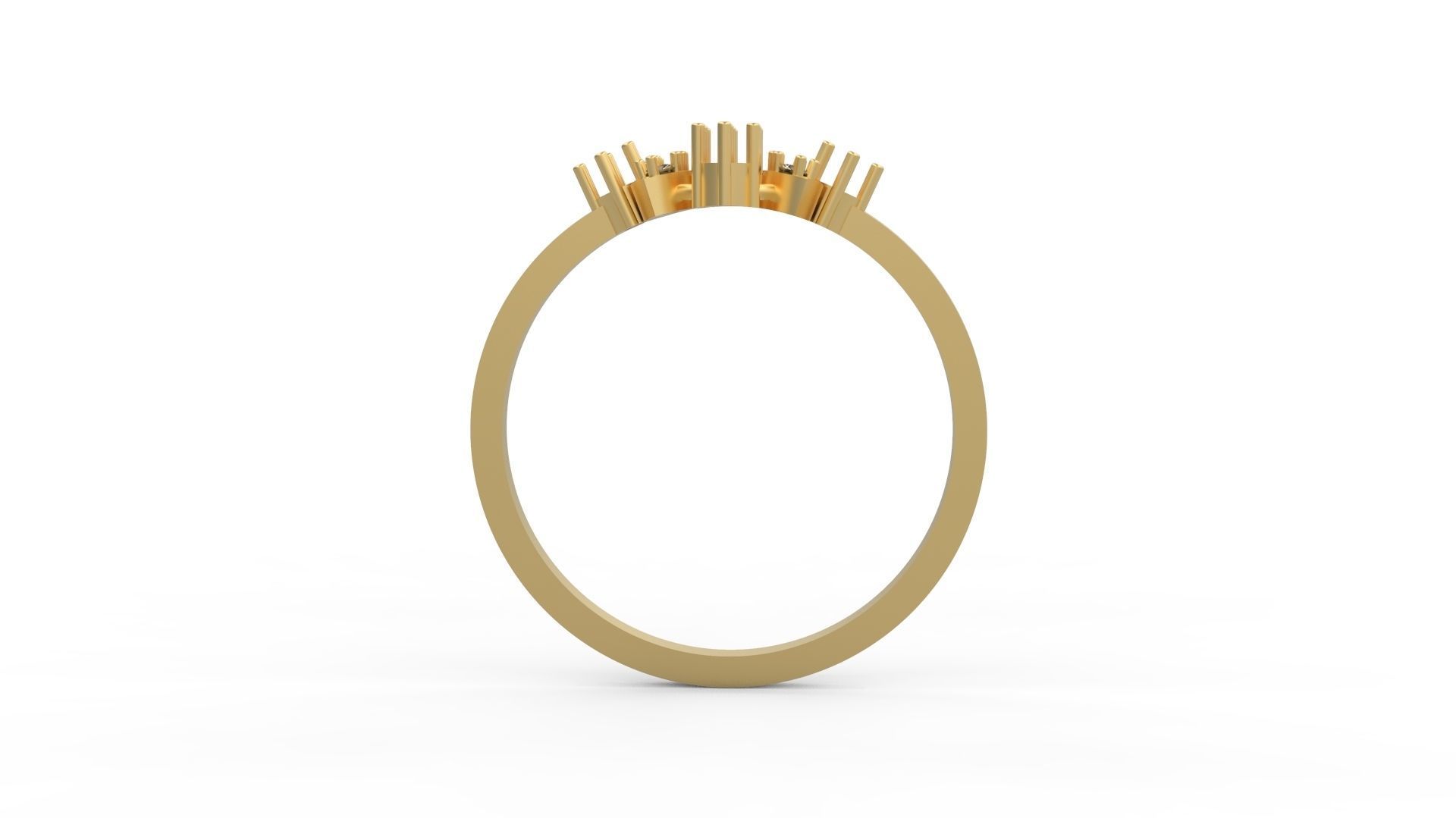 Minimalist Ring 912 3D print model_1