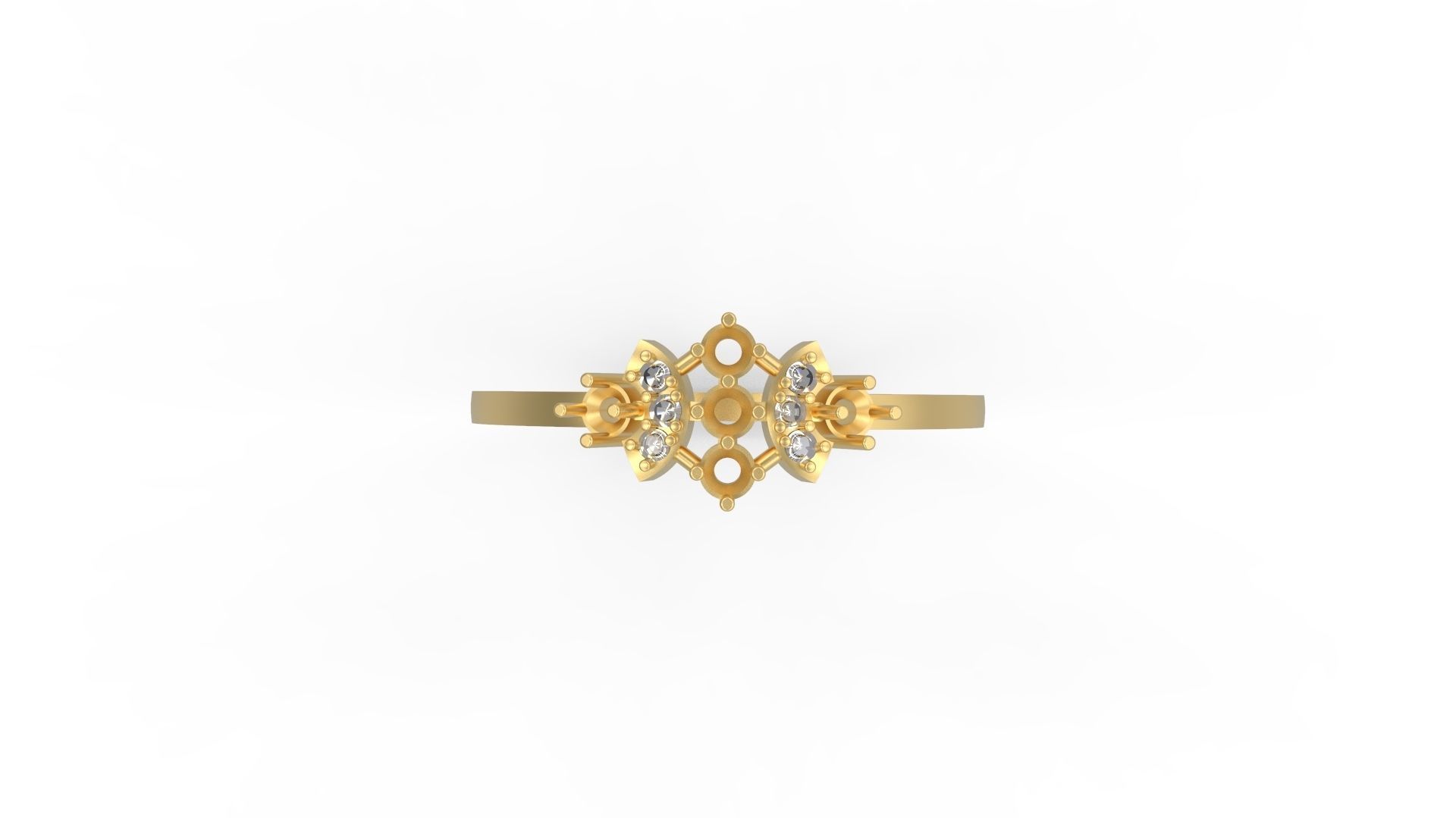 Minimalist Ring 912 3D print model_4