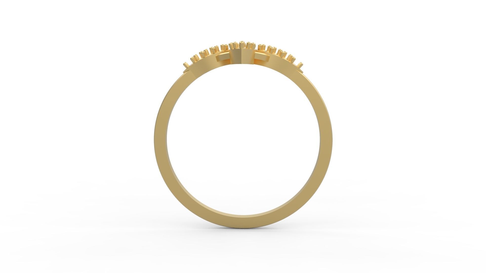 Minimalist Ring 913 3D print model_1