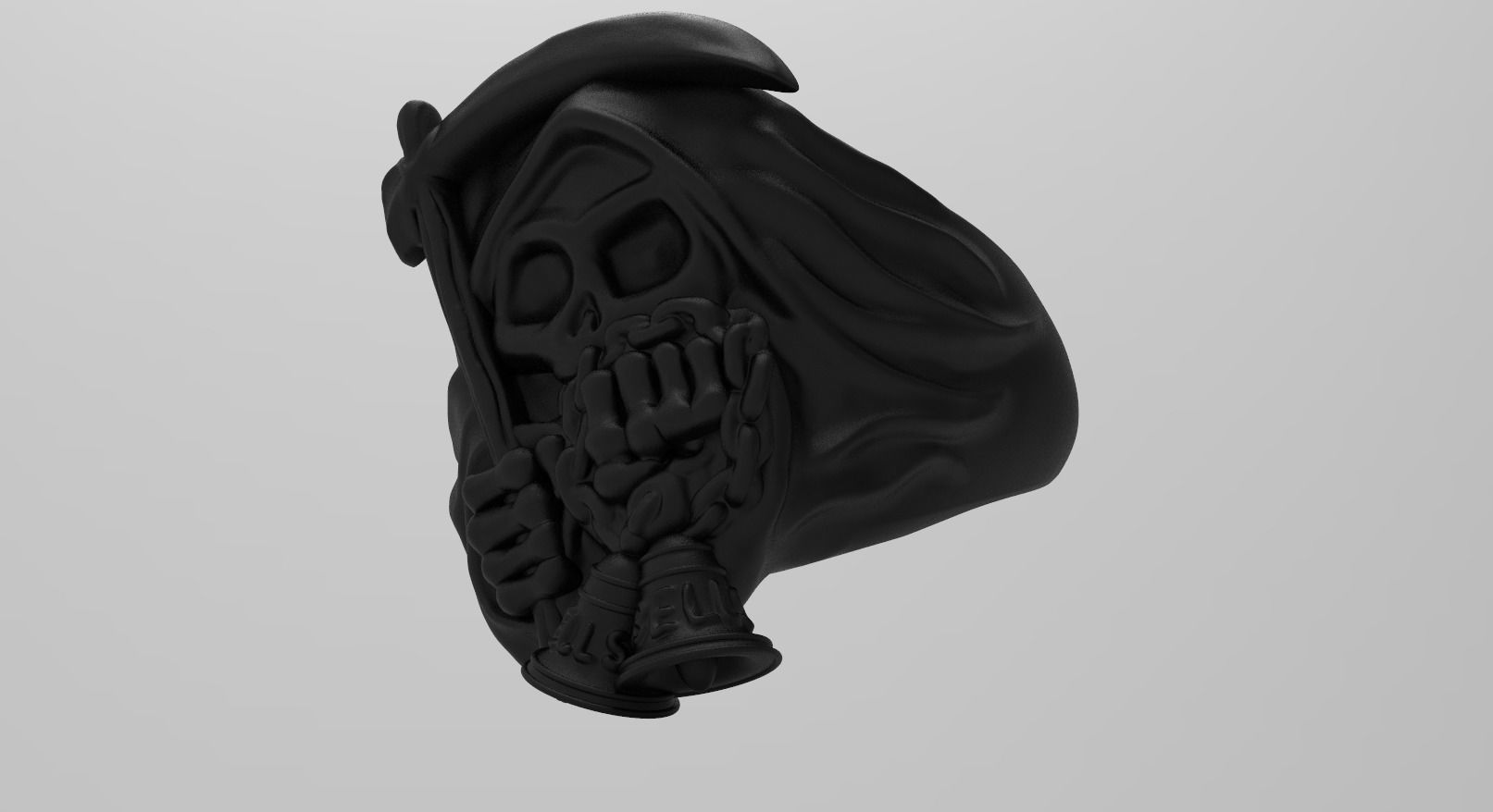 Reaper Ring Embrace the Dark Elegance 3D print model_7
